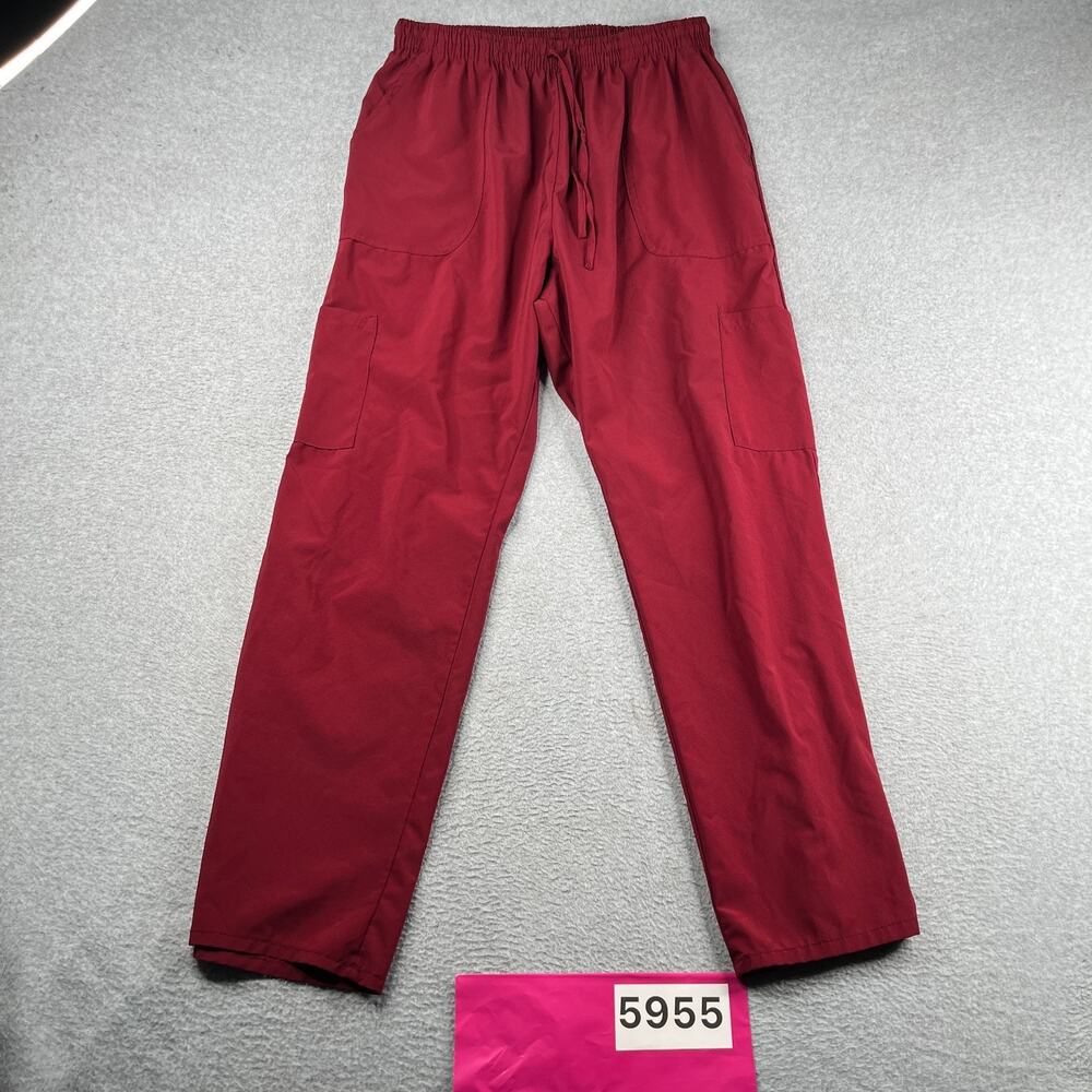 Scrubaid Scrub Pants 4 Way Stretch Casual Pockets Work Tapered S/M
